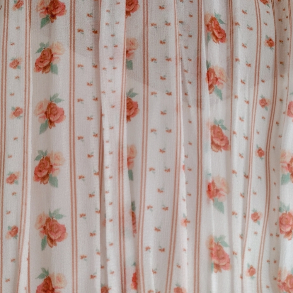Anthropologie Let Me Be Floral High-Neck Mini Dress - Picture 8 of 11